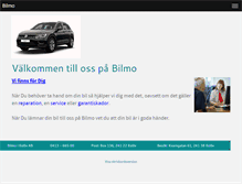 Tablet Screenshot of bilmo.se